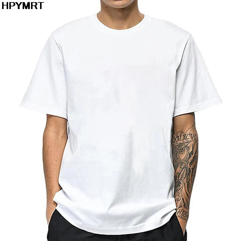 "Enhance your summer wardrobe with our Men's Casual White T-Shirt"