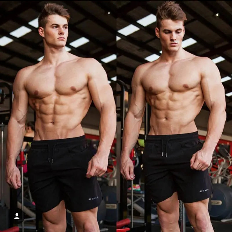 "Enhance your workout and casual wear with our New Men's Gym Fitness Loose Shorts"