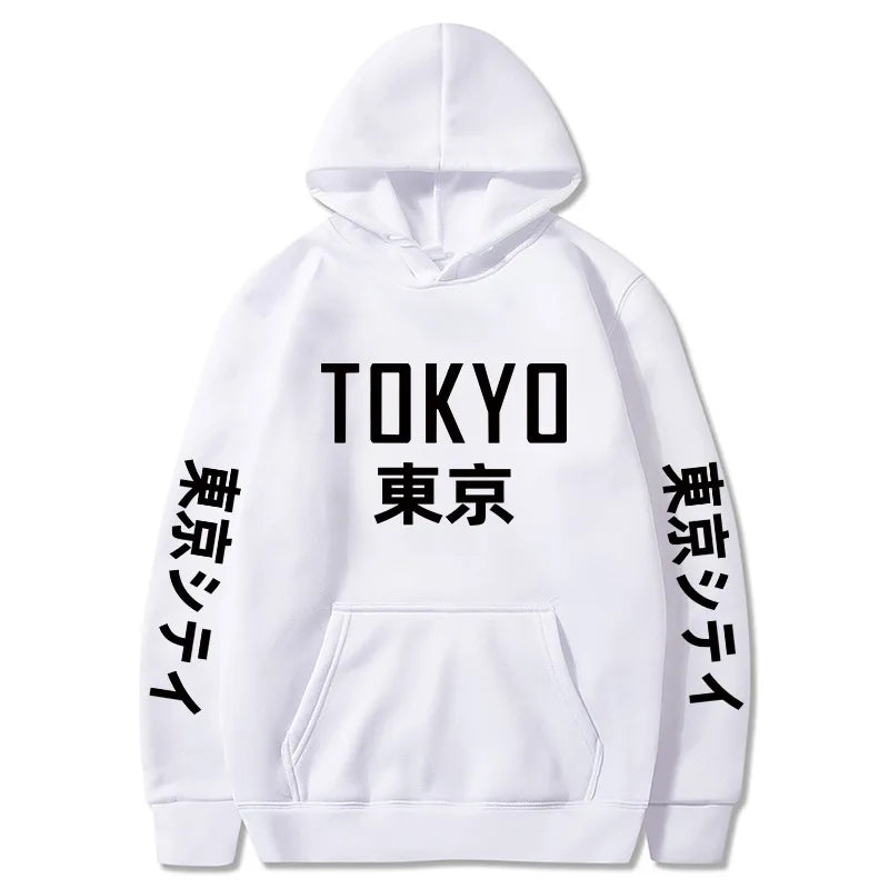 "Embrace the latest in urban fashion with our Japanese Hip Hop Hoodie"