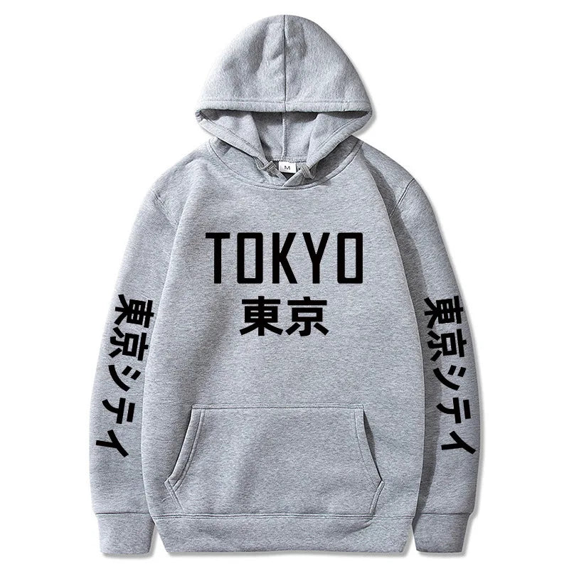 "Embrace the latest in urban fashion with our Japanese Hip Hop Hoodie"