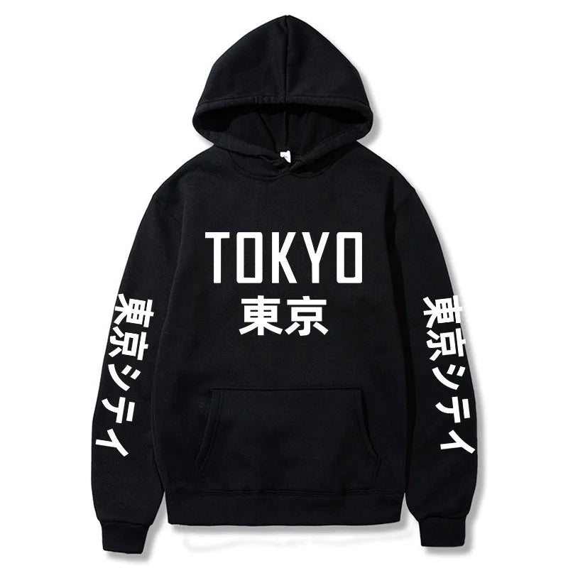 "Embrace the latest in urban fashion with our Japanese Hip Hop Hoodie"