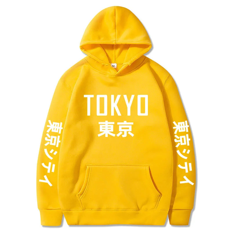 "Embrace the latest in urban fashion with our Japanese Hip Hop Hoodie"