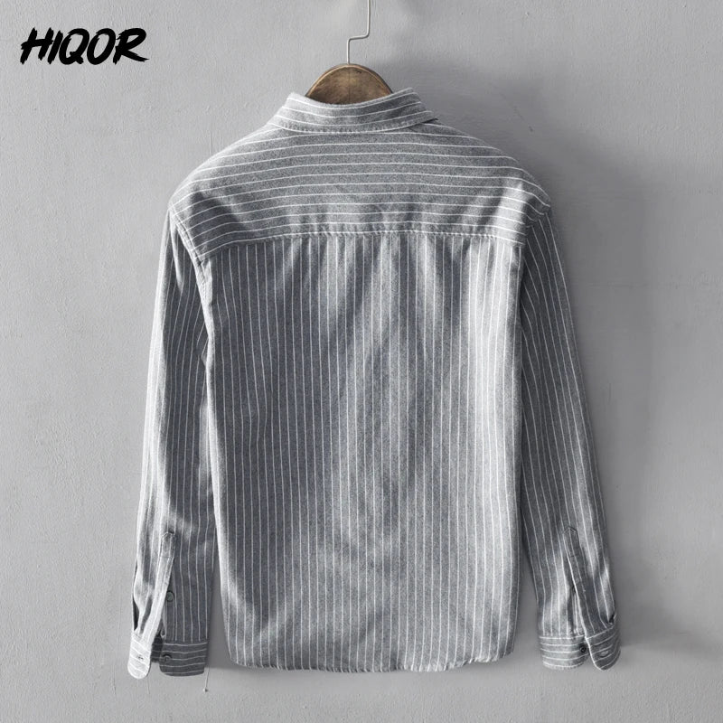 "Elevate your wardrobe with our new Men's 100% Cotton Long Sleeve Shirt"