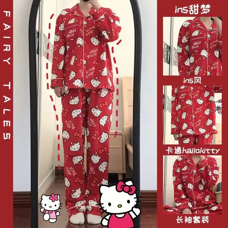 "Introducing the Sanrio Women's Pajama Set"