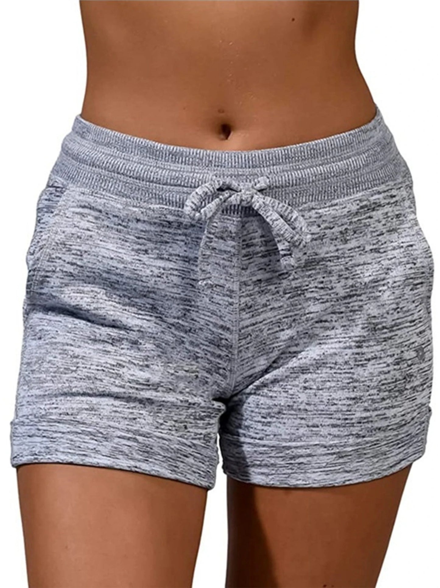 "Introducing our Women's Solid Elasticated Waist Shorts"