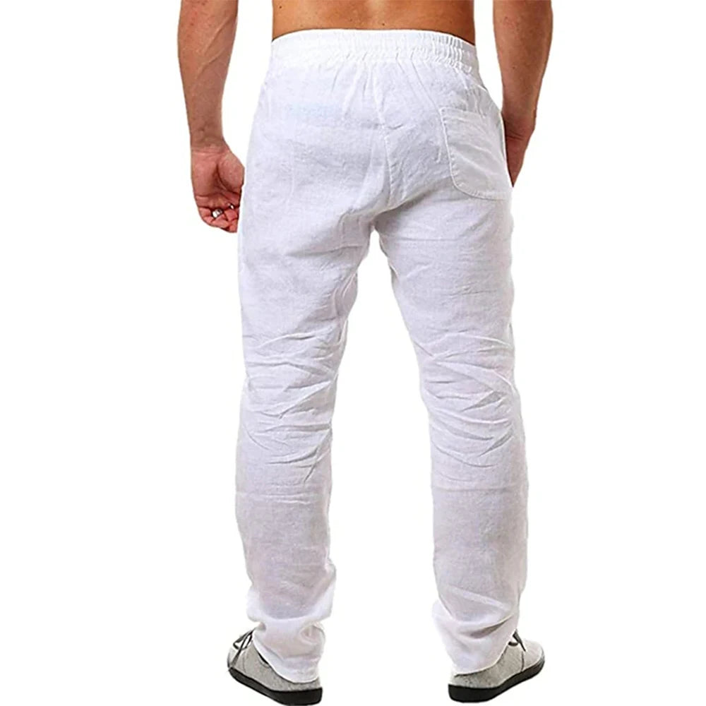 "Introducing our Men's Cotton Linen Pants"