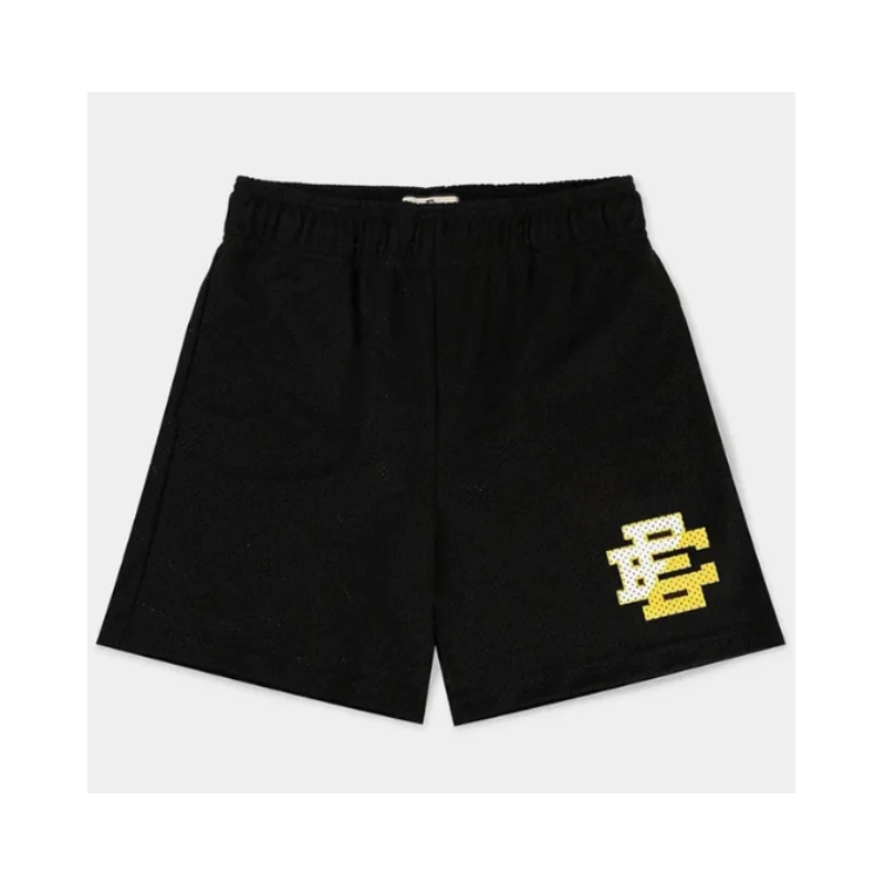 Eric Emanuel EE Basic Shorts: New York City Skyline Mesh Sport Shorts