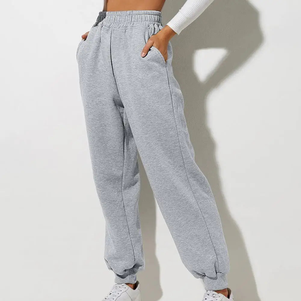 "Stay comfortable and stylish with our Women’s Soft Warm Sweatpants"