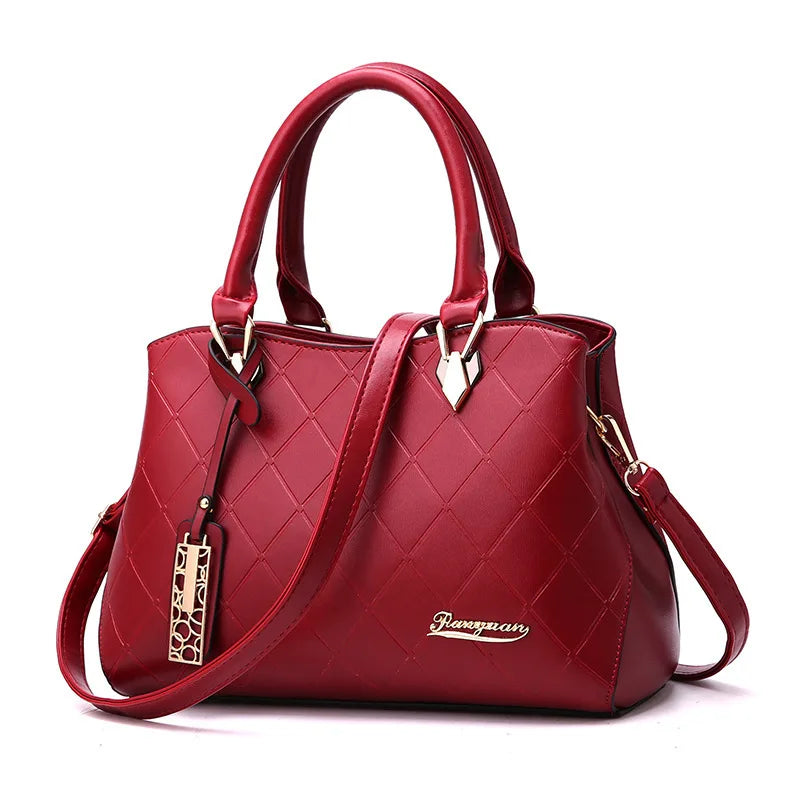 "Elevate your style with our Women's Luxury Casual Handbag"