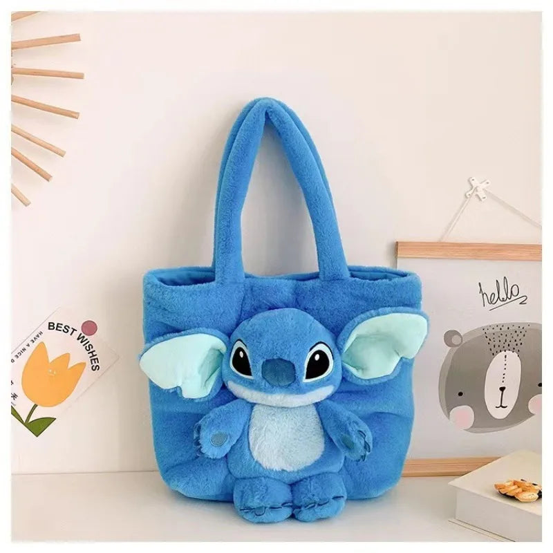 "Introducing our enchanting Disney 2023 New Cartoon Plush Doll Shoulder Bag"