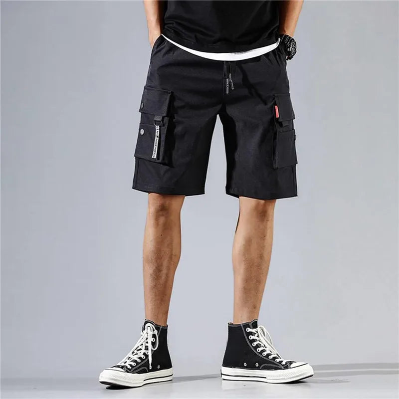 "Stay on-trend this summer with our Men's Trendy Cargo Shorts"