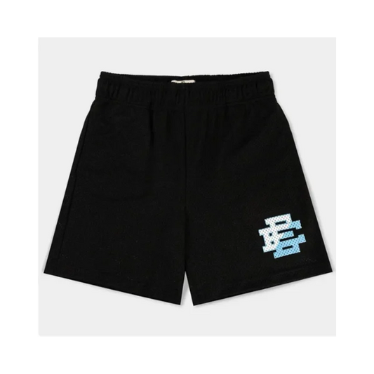 Eric Emanuel EE Basic Shorts: New York City Skyline Mesh Sport Shorts