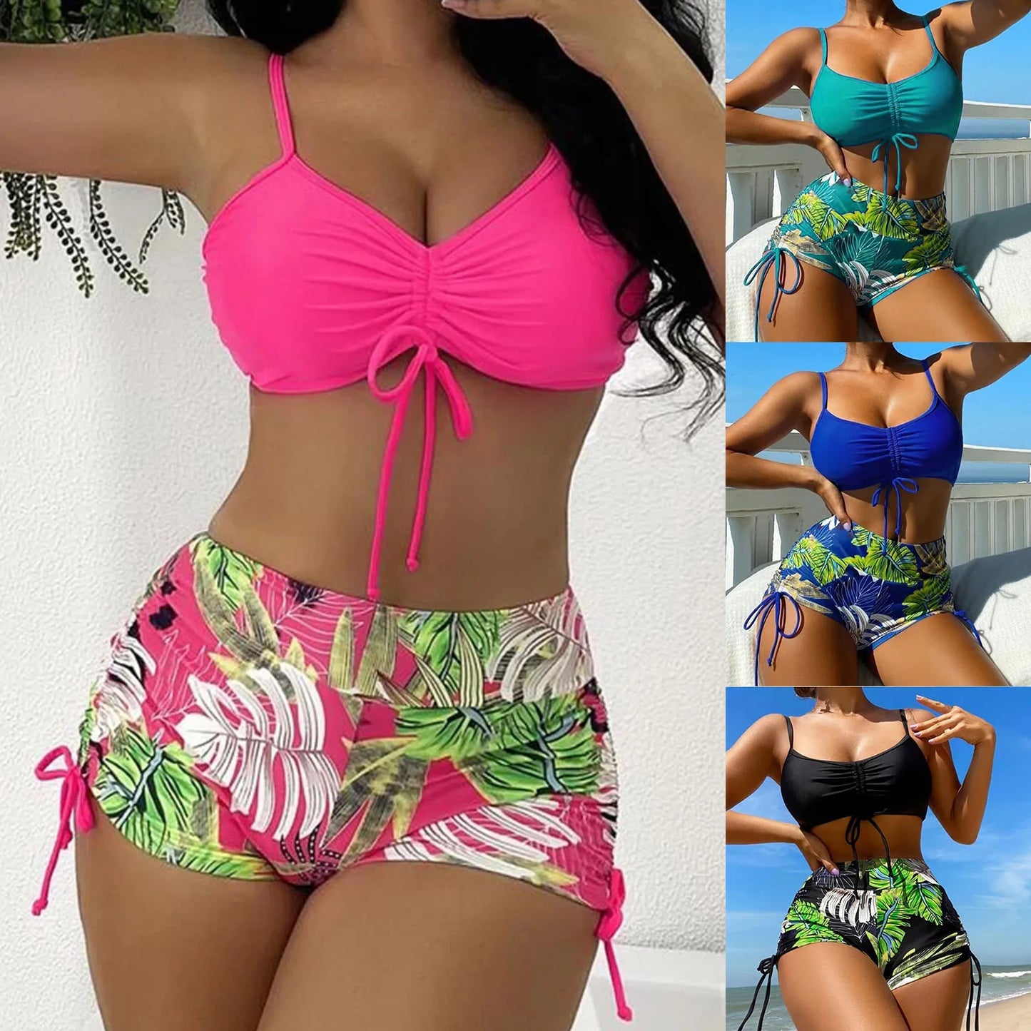 "Turn heads at the beach or pool with our Sexy Bikini Set"