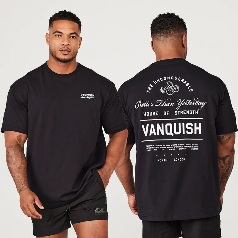 "Upgrade your workout wardrobe with this Men’s Over sized Cotton T-Shirt"