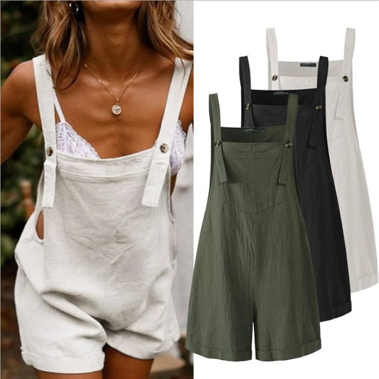 "Introducing our Women's Loose Style Overalls"