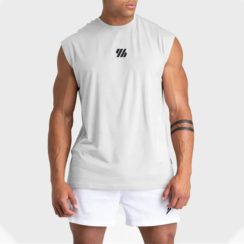 "Enhance Your Workout: 2024 Summer Men's Bodybuilding Gym Vest"