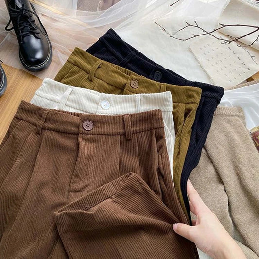 "Introducing our Vintage Corduroy Women's Pants"