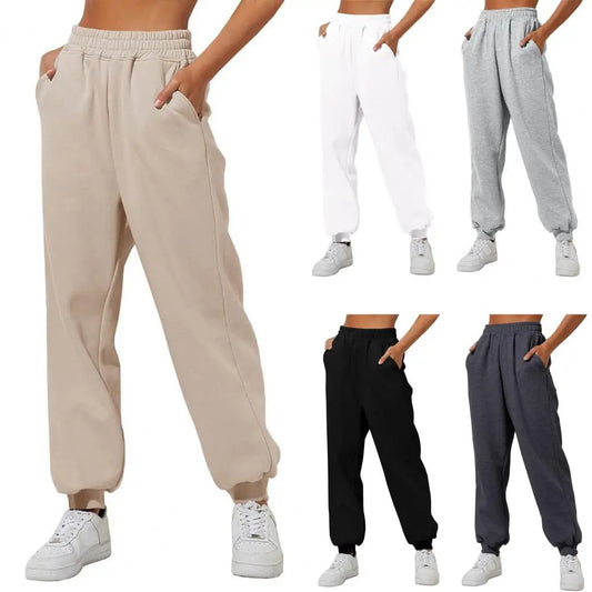 "Stay comfortable and stylish with our Women’s Soft Warm Sweatpants"