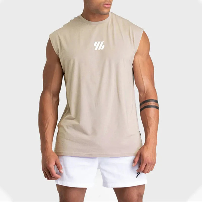 "Enhance Your Workout: 2024 Summer Men's Bodybuilding Gym Vest"