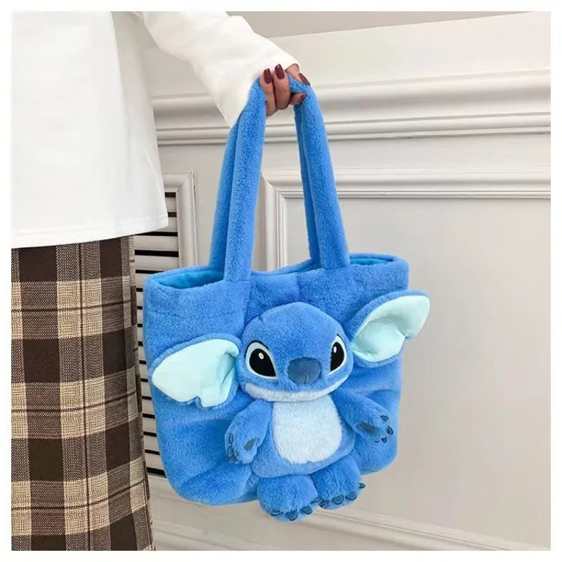 "Introducing our enchanting Disney 2023 New Cartoon Plush Doll Shoulder Bag"