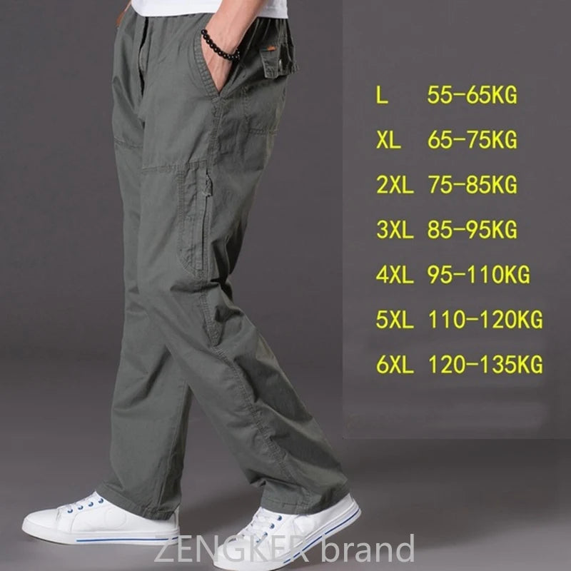 "Upgrade your casual wardrobe with our Men's Spring Summer Casual Multi-Pocket Jeans"