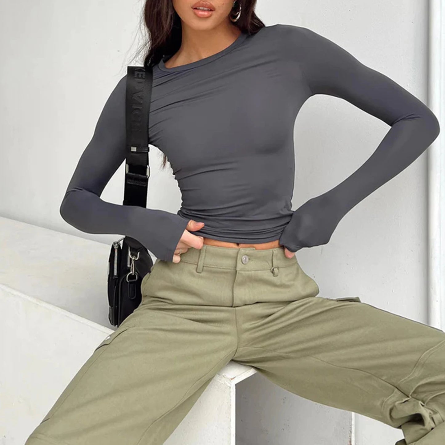 "Elevate your wardrobe with this trendy and versatile crop top, perfect for streetwear and summer fashion."