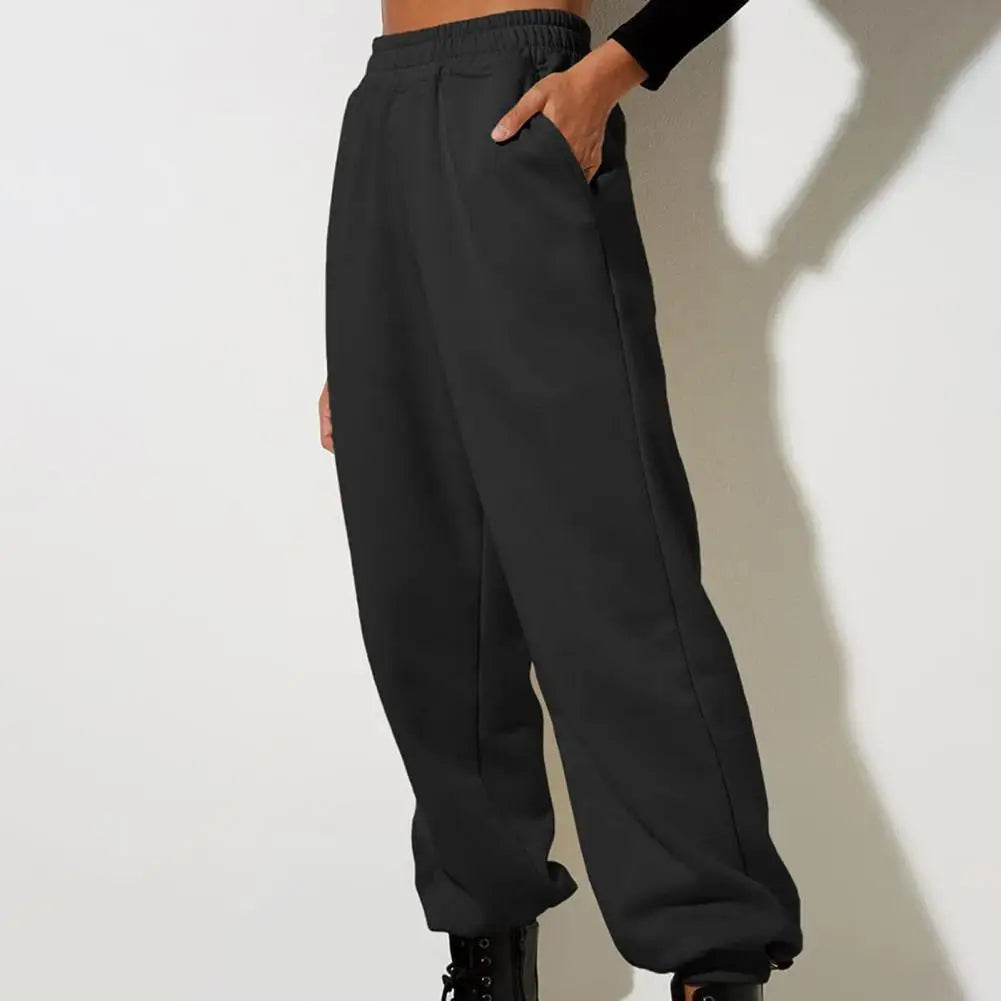 "Stay comfortable and stylish with our Women’s Soft Warm Sweatpants"