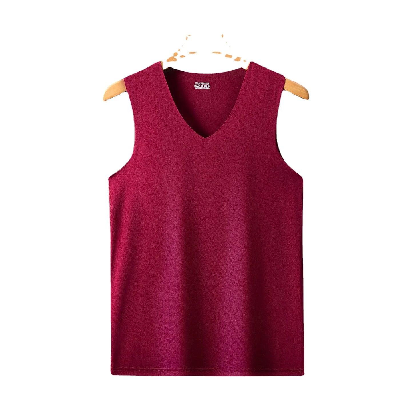 "Stay Cool and Comfortable: Men's Traceless Ice Silk Tank Top"