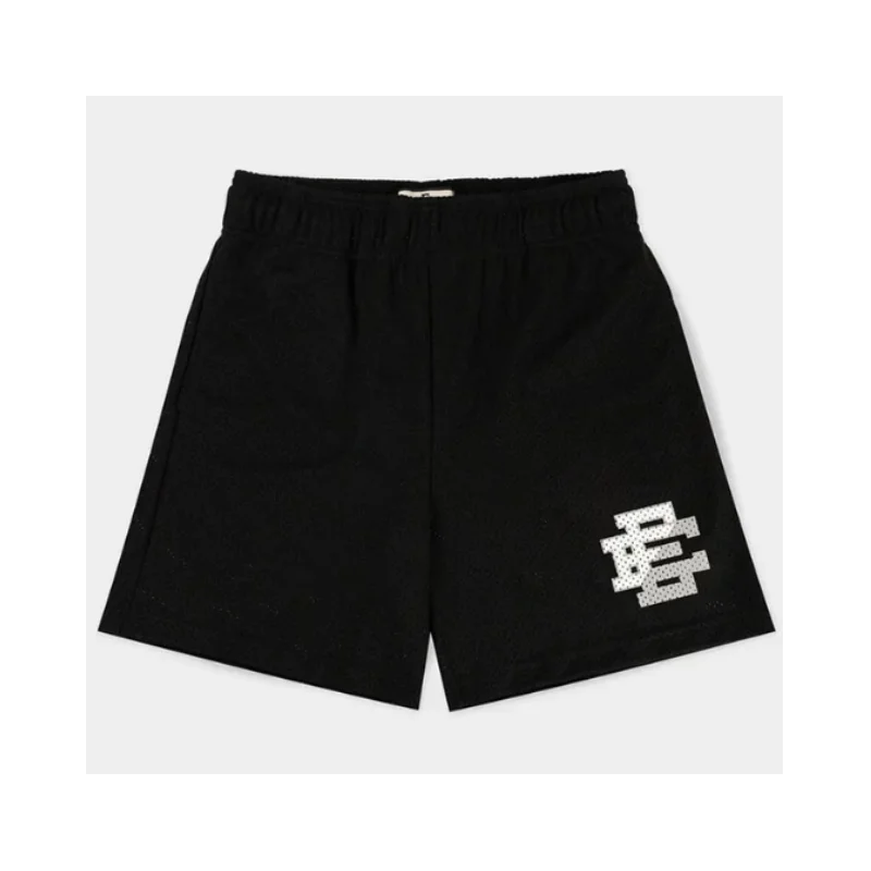 Eric Emanuel EE Basic Shorts: New York City Skyline Mesh Sport Shorts