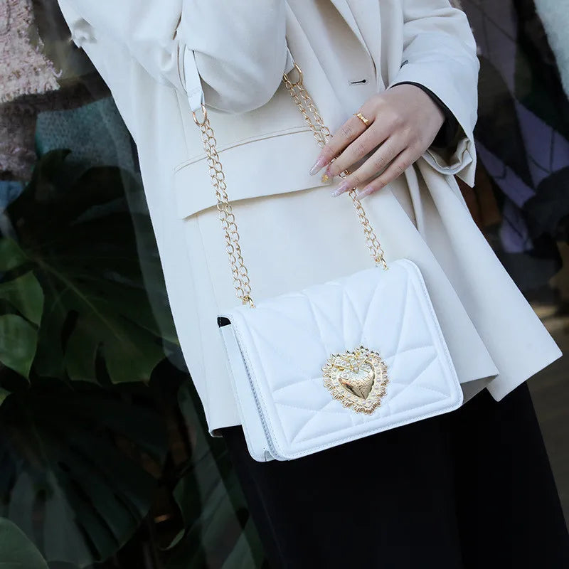 "Introducing our Western-Style Women's Leather Shoulder Bag"