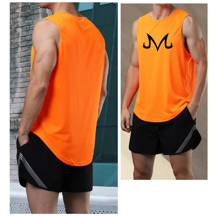 "Introducing our Quick Dry Bodybuilding Tank Top for Men"